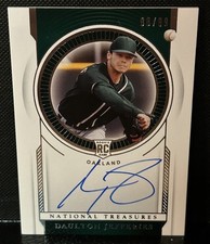 2021 Panini National Treasures - Rookie Signatures Daulton Jefferies #RKS-DJ /99