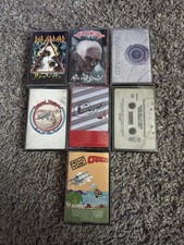 Rock Metal Cassette Tapes Lot Of 7 Ozzy Krokus Def Leppard Lynyrd Skynyrd  