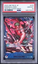 One Piece Roronoa Zoro SR Promo ST21-015 PSA 10 Gem Mint Japanese 4160