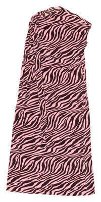 River Island Women's Pink Zebra Dress Size 14 UK