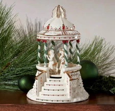 Lenox Mistletoe Park Series ~MUSICAL GAZEBO BANDSTAND~ Village Treasures, NEW!