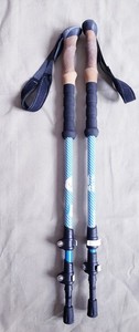 Two Carbon Ozark Trail Trekking Hiking Poles