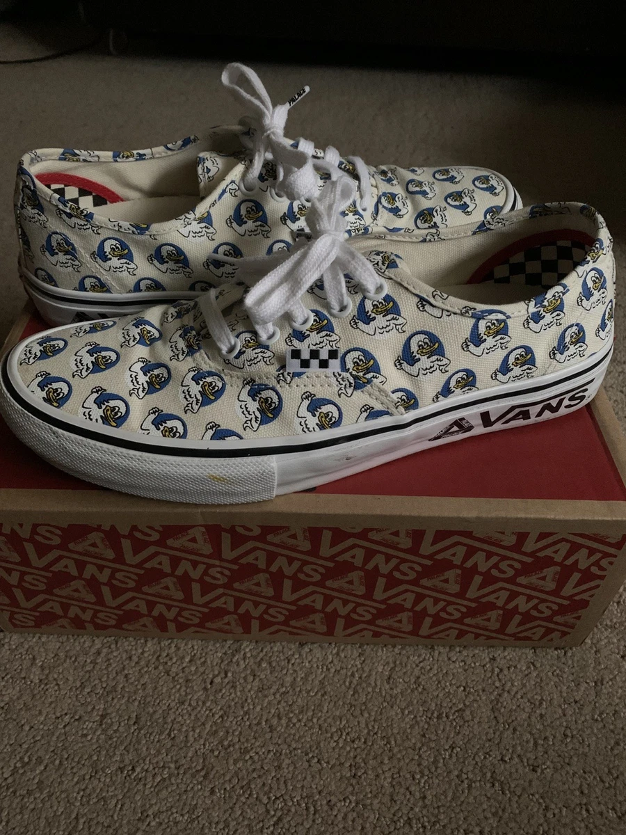 Palace x Vans Skate Authentic Jeremy the Duck - Classic White for
