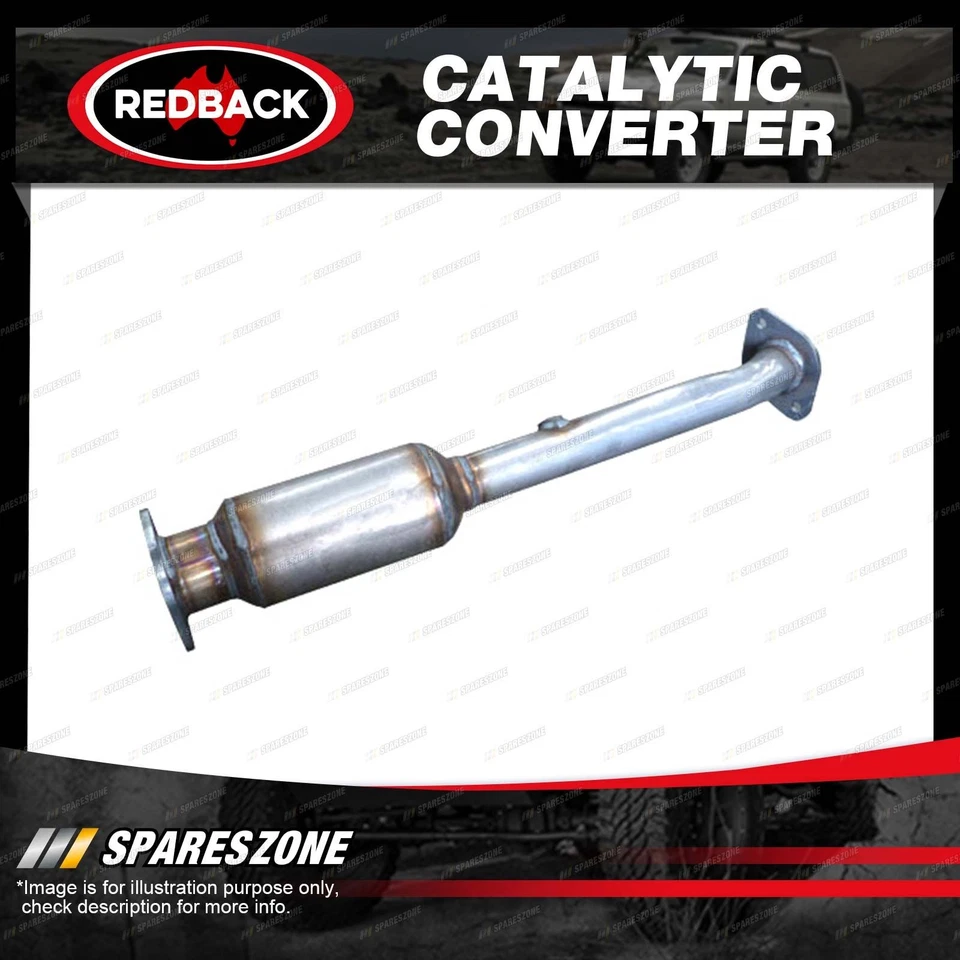 Redback Left Underfloor Catalytic Converter for Nissan Navara D40 Pathfinder R51