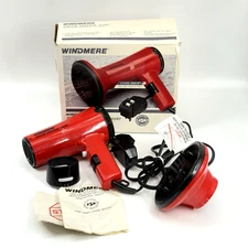 Windmere Salon System 1600 Hair Blow Dryer Diffuser Cool Shot Red SS-16CD/200