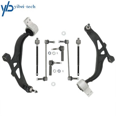 8Pcs Front Lower Control Arms Sway Bar End Links For Flex Taurus MKS 2010-2012