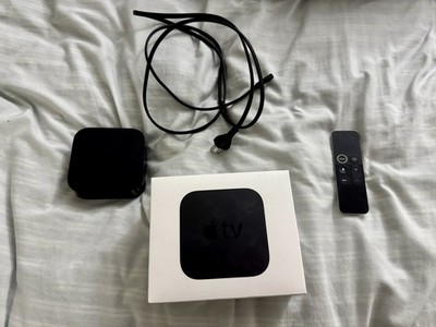 Apple TV 4K 32GB A1842 MQD22LL/A With Box Used (Remote Not Apple TV 4K 32GB A1842 MQD22LL/A With Box Used (Remote Not