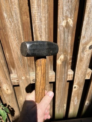 Vintage M23 3lb Hand Drilling Hammer with Hickory Handle USA