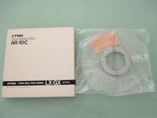 TDK AR-10C Clear Master 1/4" x 10.5” Empty Reel for in-store Promotional Item