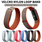 For Google Fitbit Air Adjustable Nylon Loop Band Sports Strap Wristband Bracelet