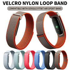 For Google Fitbit Air Adjustable Nylon Loop Band Sports Strap Wristband Bracelet