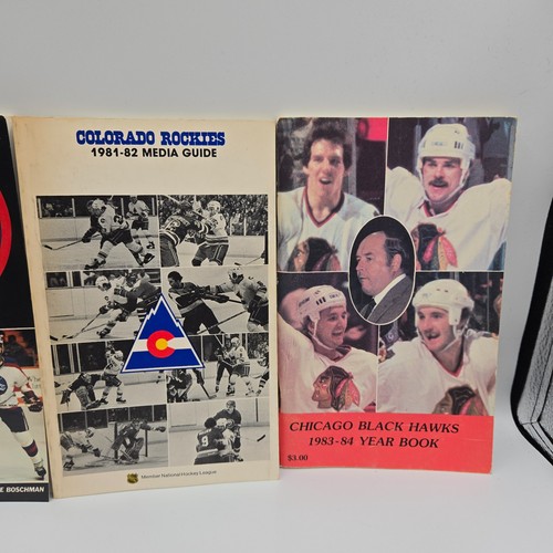 Lotto di 19 guide, annuari e riviste vintage NHL Hockey Media - Foto 6 di 13