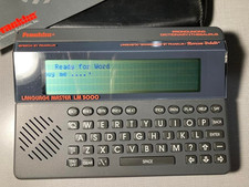 Franklin Language Master LM5000 Black Talking Pronouncing Dictionary Thesaurus