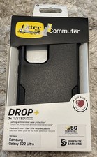 OtterBox Commuter Phone Case For Samsung Galaxy S22 Ultra - Black New In Box