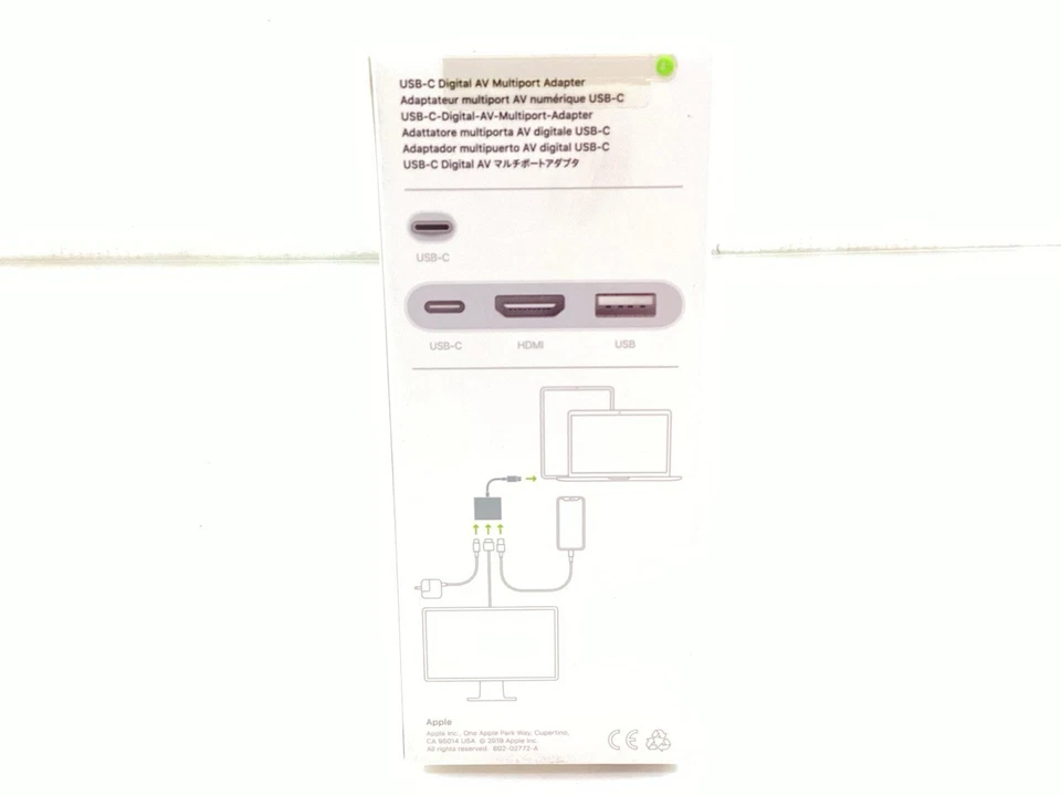 Apple USB-C Digital AV Multiport Adapter - (MUF82AM/A) - Image 2 of 3