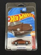 2026 HOT WHEELS CAR 1996 PORSCHE CARRERA 98/250 METALFLAKE BROWN W/ PROTECTOR