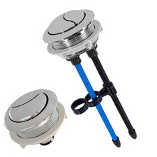 48mm/1.89in Toilet Push Button,Toilet Tank Button Dual Push Flushing Button,A...