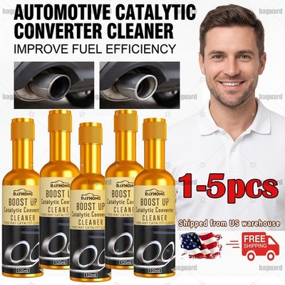 Multipurpose Deep Cleaning Boost Up Vehicle Engine Catalytic Converter Cleaner-