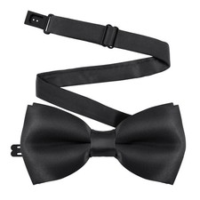 Adjustable Kids Bow Tie Pre-tied Bowtie Classic Solid Color Children Bow Tie ...