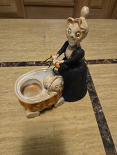Yankee Candle Boney Bunch Wife Baby Pumpkin Carriage 8.5 Tea Light Halloween