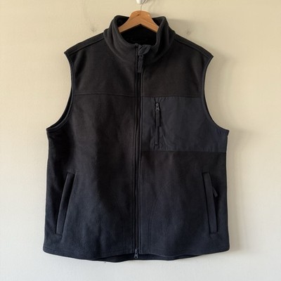 A Day s March Fleece Vest Mens Large Blue Outdoor Hiking Performance Camping