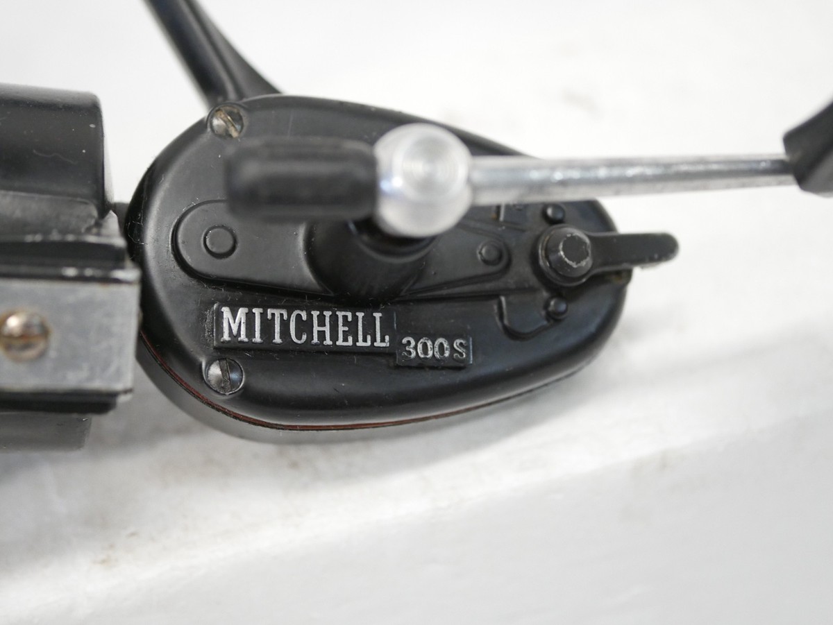 Vintage Mitchell 300S Spinning Fishing Reel High Speed - Made in