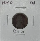 1914-D Good Lincoln Wheat Penny, Item G5G
