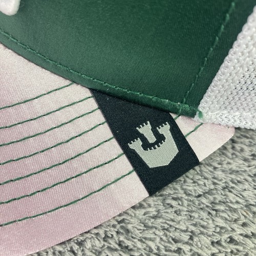 Goorin Bros The Farm "Wavy" Sea Turtle Metallic Snapback Hat Cap Trucker Green - Picture 5 of 9