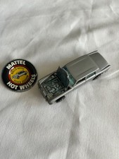Vintage 1969 Rolls Royce Silver Shadow Grey White Interior w/ button MINT
