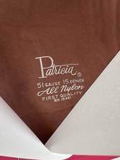 VTG Patrcia Seamed Nylon Stockings New In Box 51 Gauge 15 Denier RN 15451