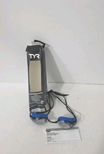 TYR Swimming Goggles Blackhawk Racing Mirrored Silver Blue