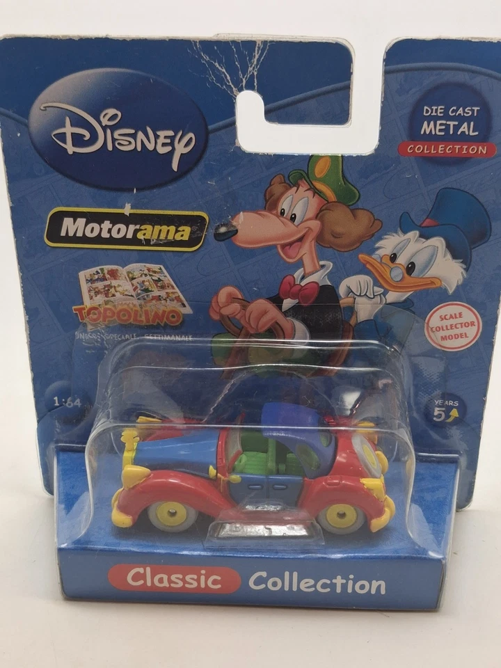 Lotto Disney 3 Macchinine da collezione Motorama Scala 1:64. Nuove - Immagine 3 di 4