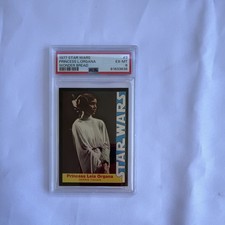 Wonder Bread 1977 Star Wars #3 Princess Leia Organa Non-Sport Card PSA 6