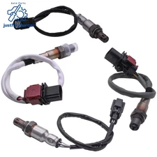For 2015-2017 Ford F-150 2.7L V6 Turbocharged 4Pcs Up & Downstream Oxygen Sensor