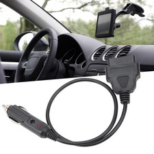 .OBD2 Vehicle ECU Emergency Power Supply Cable 12V With Cigarette Lighter