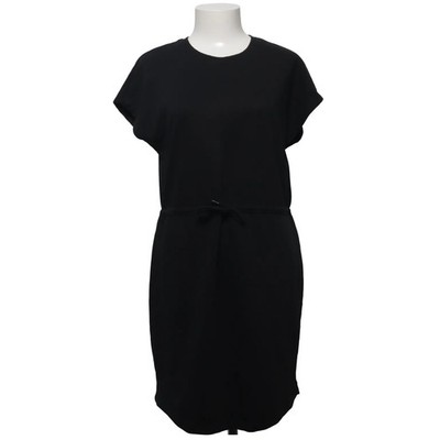 ONLY, Kleid, Größe: M, ONLSOFT S/S STRING DRESS SWT, Schwarz, Baumwolle #qB8