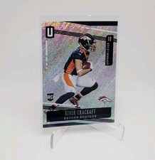 RIVER CRACRAFT 2019 Panini Unparalleled Holo Shimmer Rookie Update #100 DENVER 