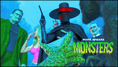MARK SPEARS MONSTERS #1 (2024) 2ND PRINT TRICK-OR-TREAT VARIANT