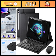 Detachable Magnetic Keyboard Case for Galaxy Tab S11/S10/S9/S8 Ultra 14.6" - Bla