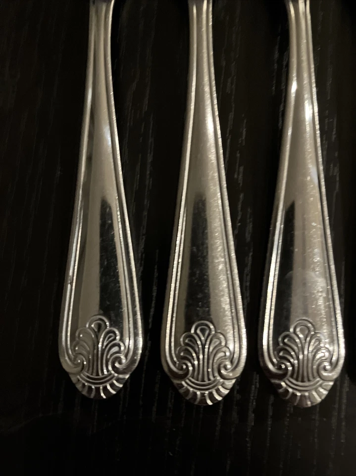 Walco WCO5 Acero Inoxidable Horquillas de Cena Ventilador Punta de Plomada 7 3/4" Lote de 6 Foto 3 de 4