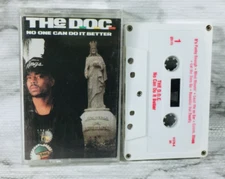 THE D.O.C. - NO ONE CAN DO IT BETTER (1989) CASSETTE (WHITE & RED TAPE) RARE!!