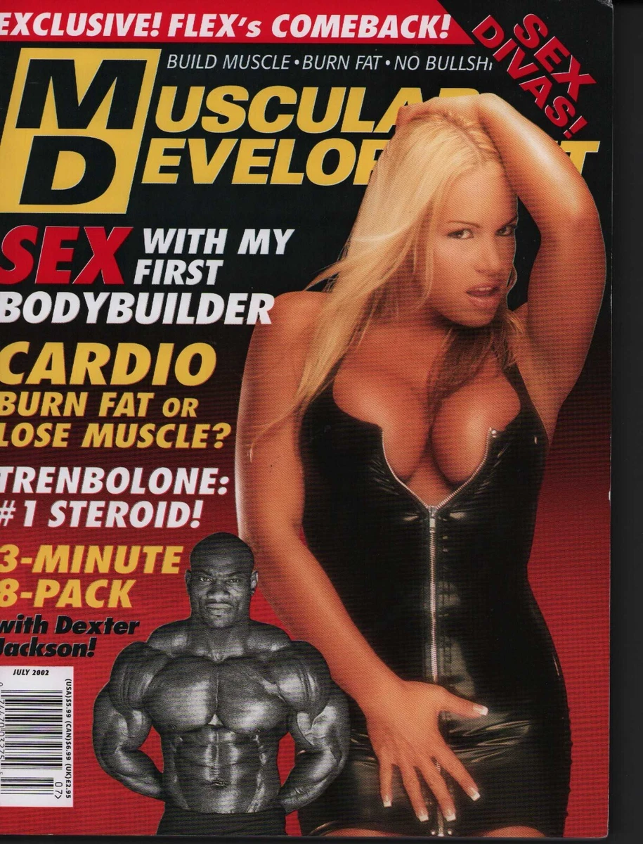 Muscular Development Magazine July 2002 Bobbi Billard Nina Mercedes Poster  | eBay