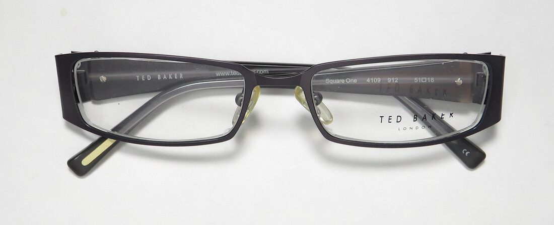 TED BAKER LONDON SQUARE ONE 4109 912 FULL RIM TRENDY TED BAKER LONDON SQUARE ONE 4109 912 FULL RIM TRENDY