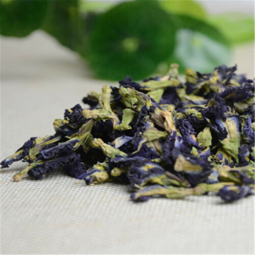 100 g delizioso tè Clitoria Ternatea fiore tè farfalla blu tè erbe - Foto 1 di 12