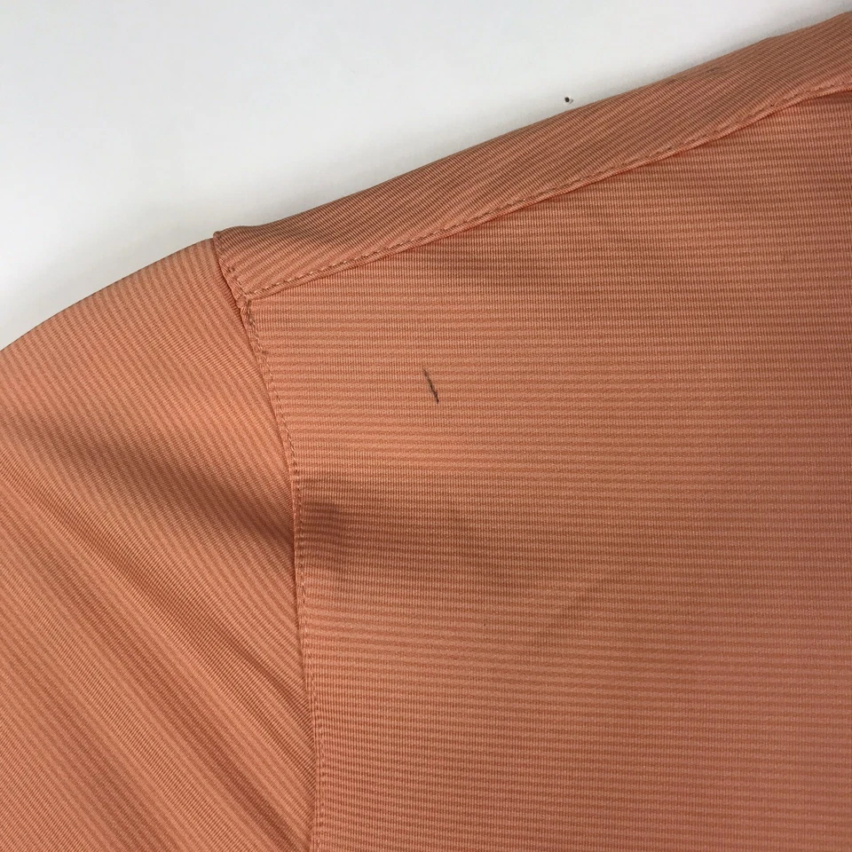 Carnoustie Tech Mens Golf Jacket Apricot Size Large L 1/4 Zip  - Imagem 3 de 4