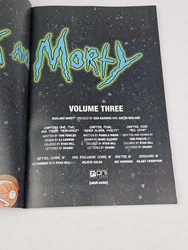 Rick and Morty Vol. 1,2,3 Trade Paperbacks - Picture 12 of 12