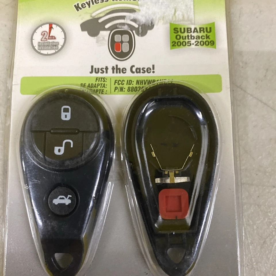 FUNDA REMOTA SIN LLAVE PARA SUBARU OUTBACK B9 TRIBECA 13668 88036XA010 Foto 4 de 4