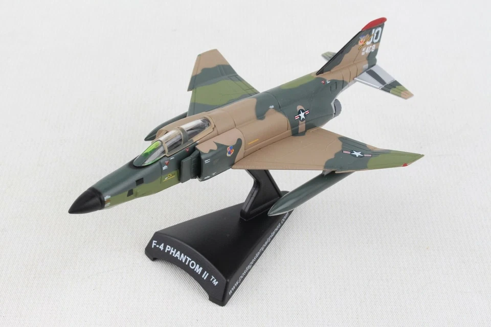 F-4 Phantom II - SE Asia Camo - 363rd TRW USAF -1/155 Scale Diecast Model - Image 2 of 4