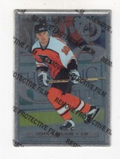 1996-97 LEAF PREFERRED HOCKEY STEEL JOHN LECLAIR PHILADELPHIA FLYERS #39