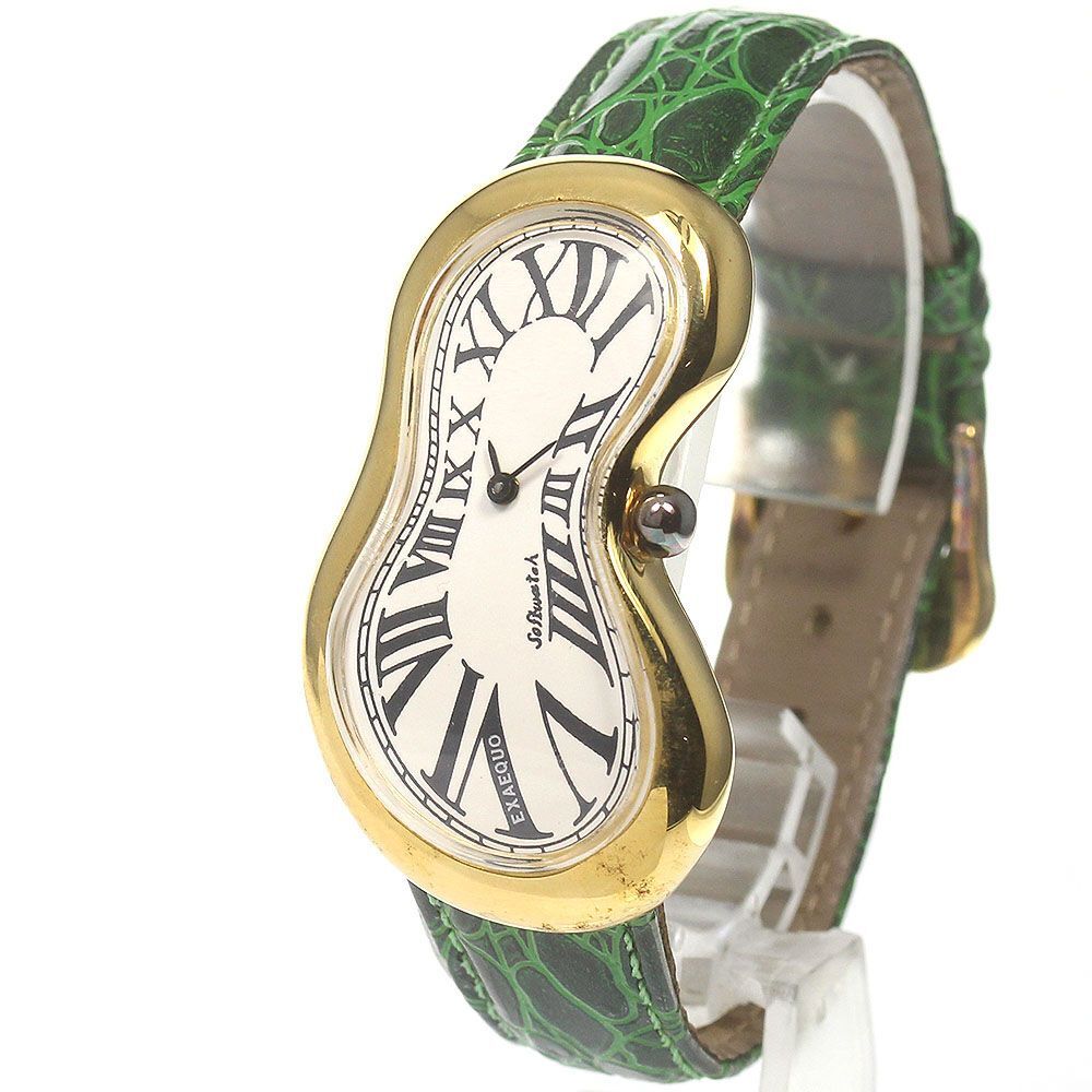 SalvadorDali Soft watch EXAEQUO 溶ける時計 サルバドールダリ ソフトウォッチ EXAEQUO ジャンク 不動品 希少